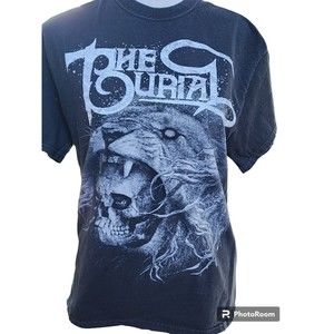 The Burial Deathcore Band T-Shirt Black Size Medium Metalcore